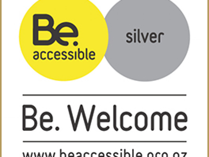 Be Accessible Silver logo web