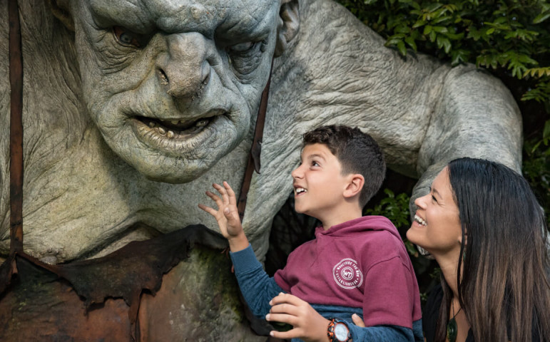Weta Workshop Experience Troll Picture